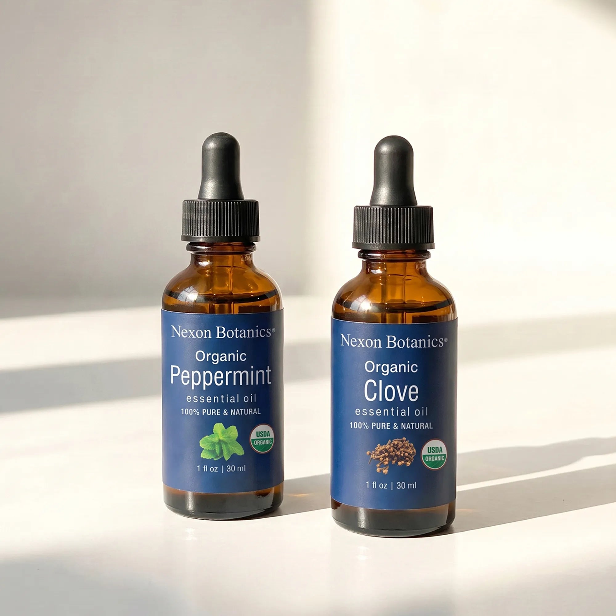 Clove & Peppermint Essential Oil Duo