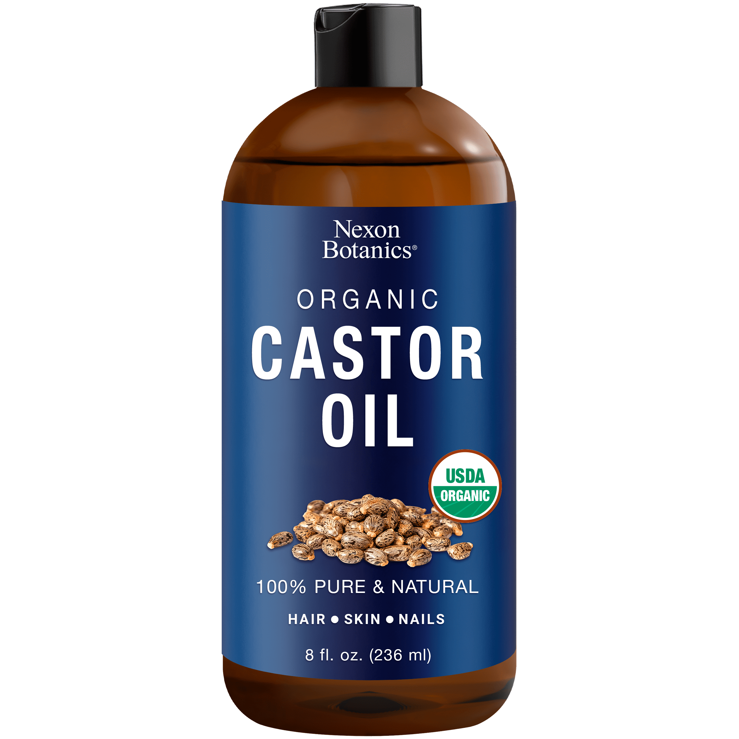 Organic Castor Oil 8 fl oz