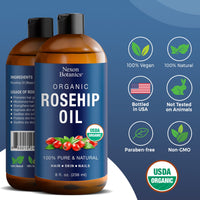 Organic Rosehip Oil 8 fl oz