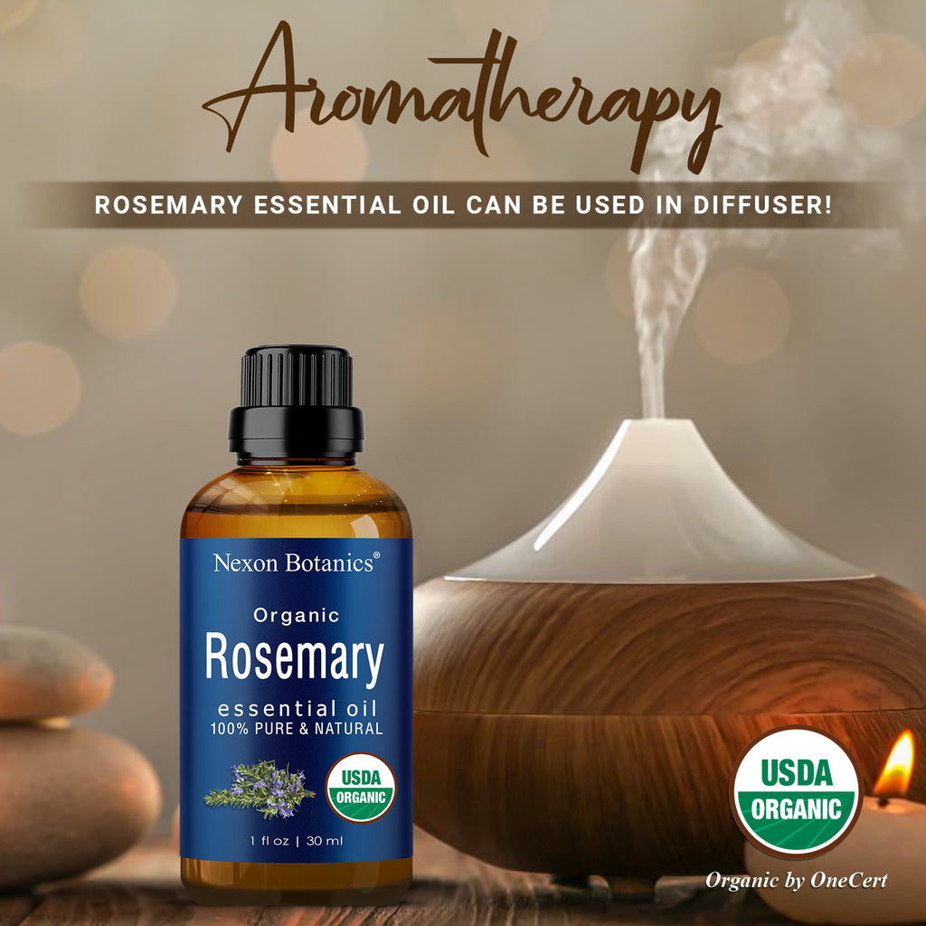 100% Pure Rosemary Essential Oil - Premium Rosemary Oil for