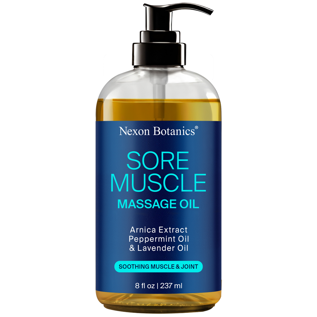 Sore Muscle Massage Oil 8 fl oz