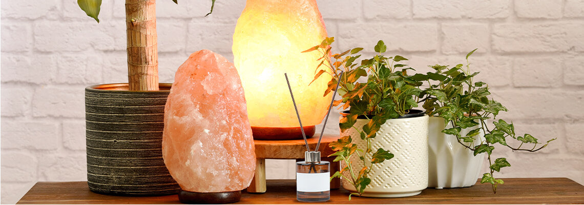 Aromatherapy Candle Diffusers with Himalayan Pink Salt