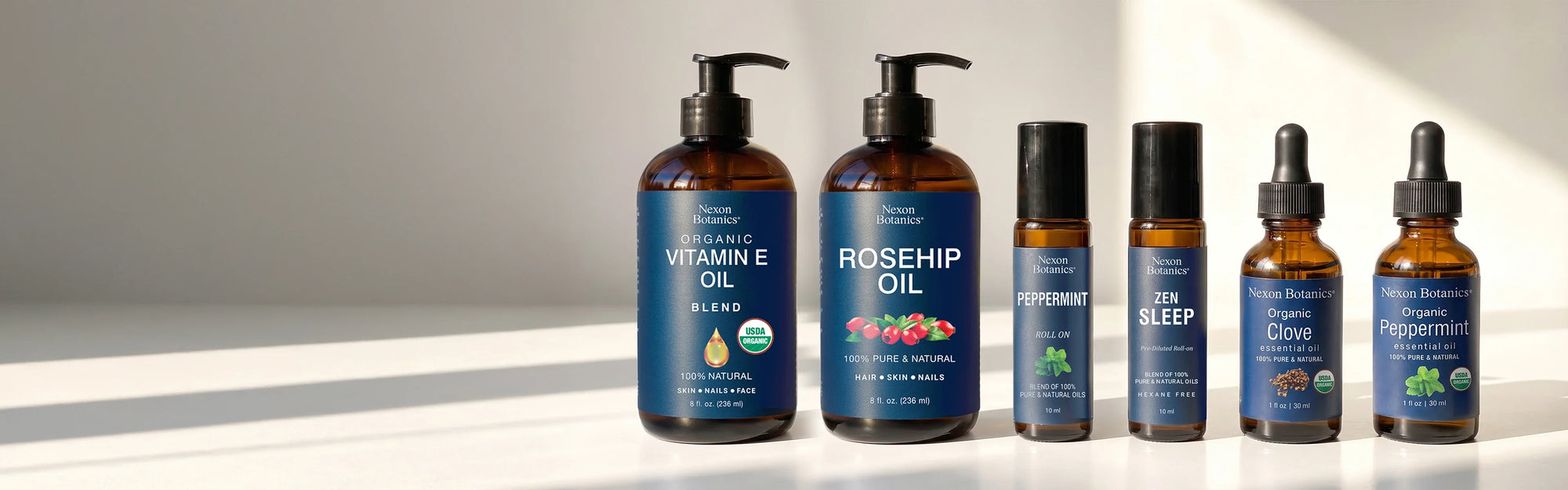 nexon botanics essential oils and roll-ons bundles for ultimate saving