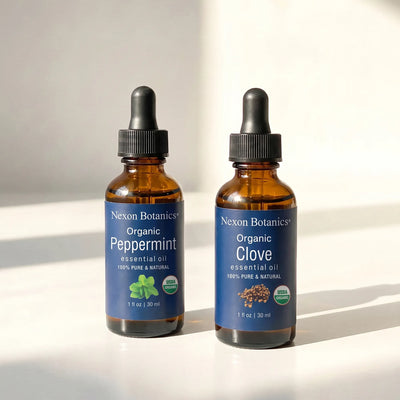 Clove & Peppermint Essential Oil Duo