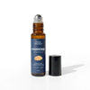 Nexon Botanics Frankincense Pre-Diluted Roll-On (10 ml) amber glass bottle with roller ball and black cap.