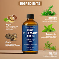 Mint Rosemary Hair Oil 2 floz