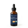 A 30 ml amber glass dropper bottle of Nexon Botanics Organic Frankincense essential oil, featuring a dark blue label with white text and a black dropper cap, set against a plain white background.