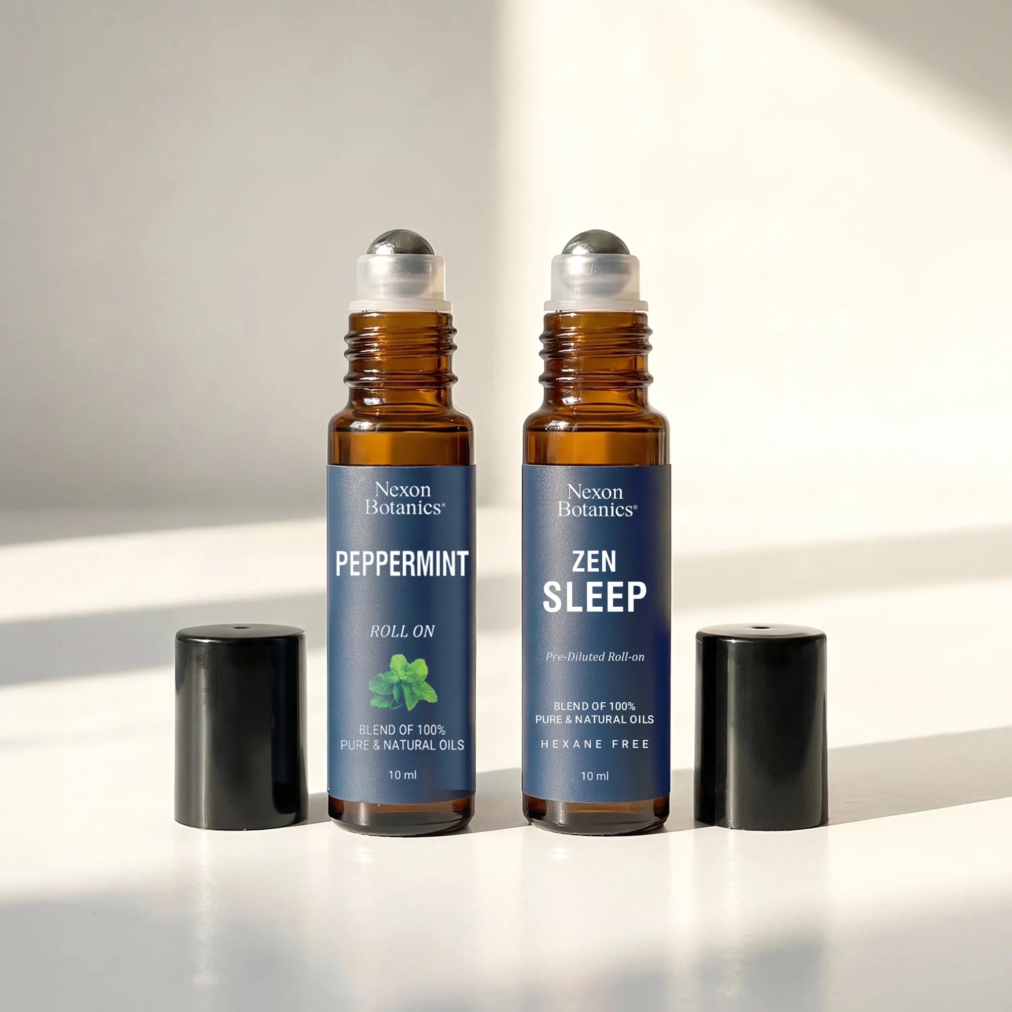 Peppermint & Zen Sleep Roll-On Duo