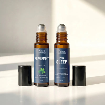 Peppermint & Zen Sleep Roll-On Duo