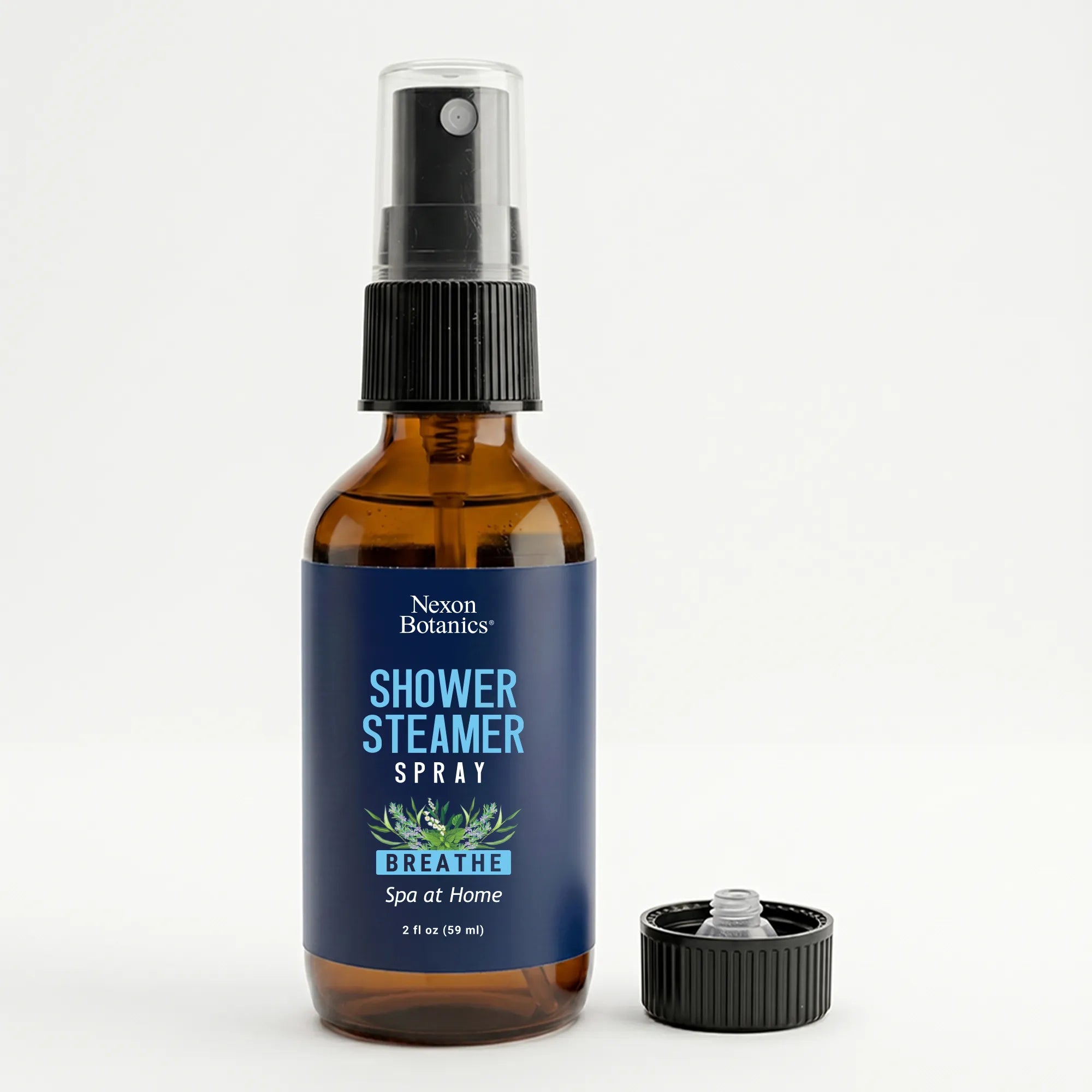 Breathe Shower Steamer Spray creates an ambiance of positivity and joy. Breathe Spray uses a unique blend of rosemary, eucalyptus, peppermint, and niaouli oils