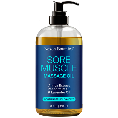 Sore Muscle Massage Oil 8 fl oz