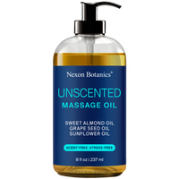 Unscented Massage Oil 8 fl oz