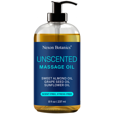 Unscented Massage Oil 8 fl oz