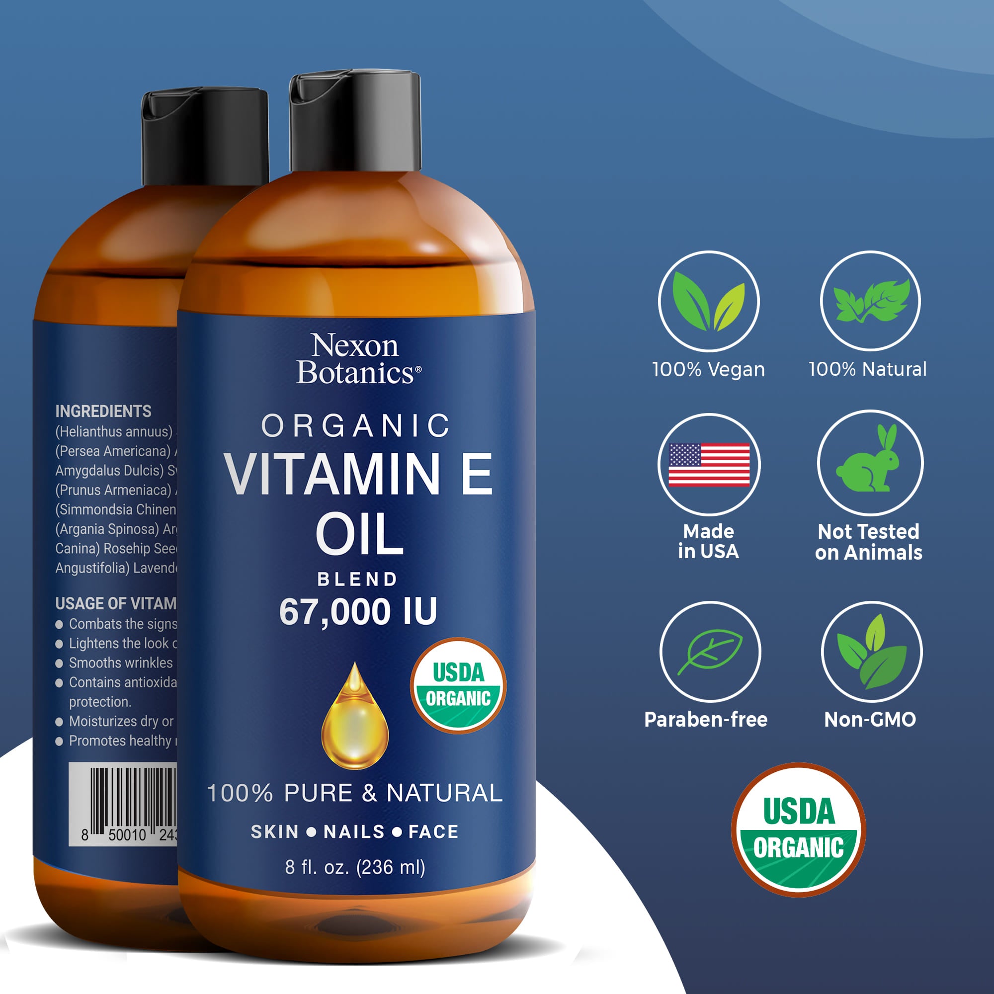 Vitamin E Oil 8 fl oz