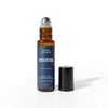 Nexon Botanics Breathe Pre-Diluted Roll-On 10ml amber glass bottle with stainless steel rollerball and black cap.