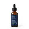 Back label of Organic Orange Essential Oil bottle showing ingredient Citrus Sinensis, USA origin, and certification info.