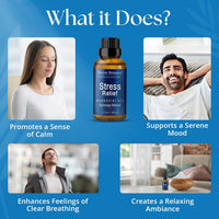 Stress Relief Essential Oil Blend - 30ml