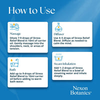 Stress Relief Essential Oil Blend - 30ml