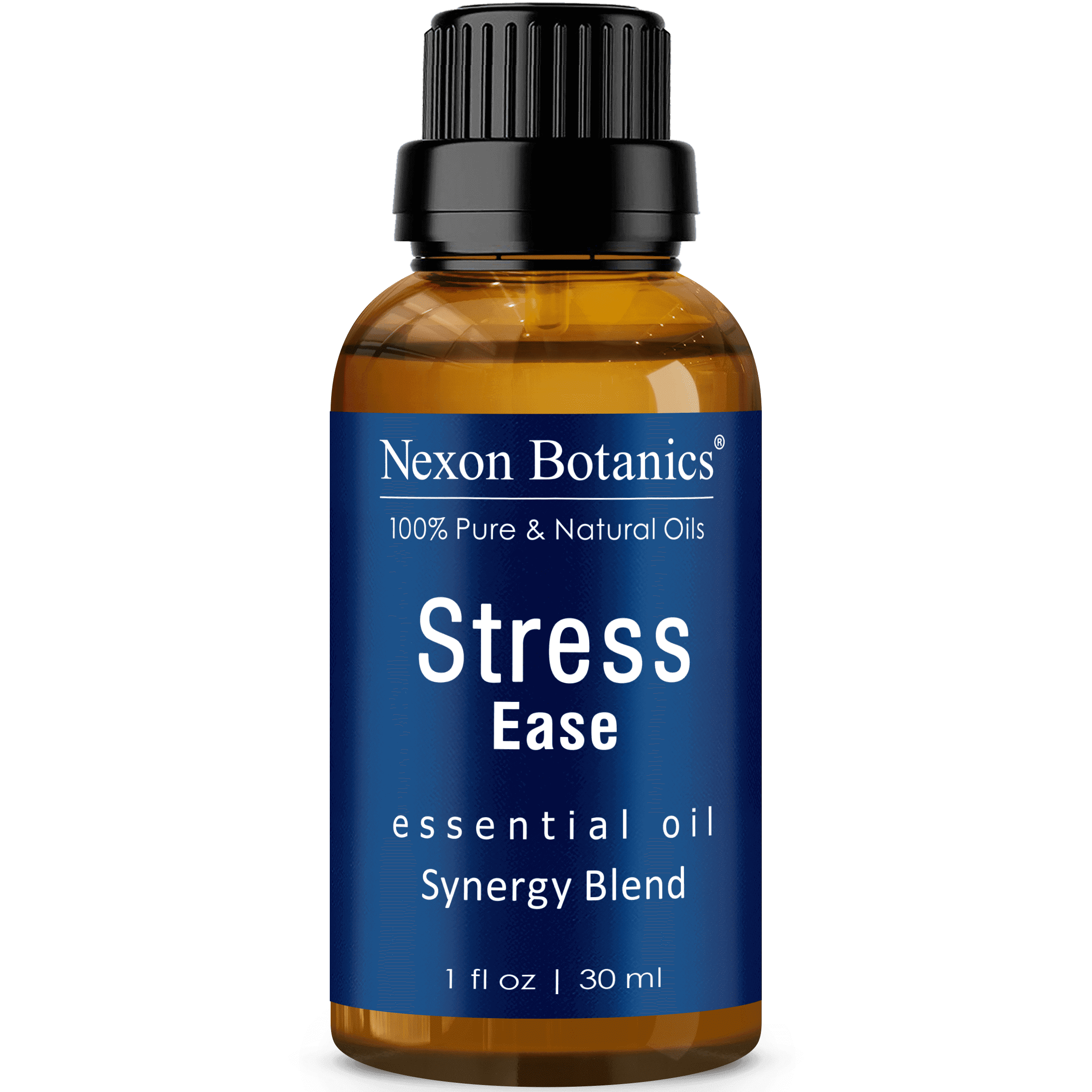 nexon botanics stress ease essential oil synergy blend - 30 ml bottle