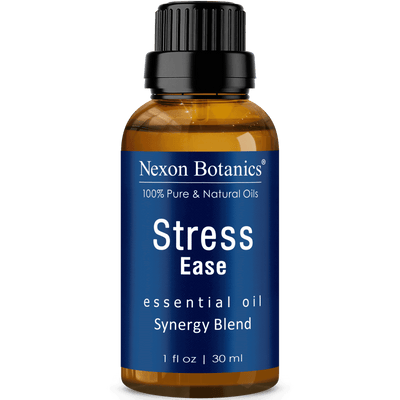 nexon botanics stress ease essential oil synergy blend - 30 ml bottle